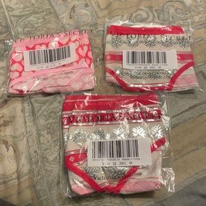 Victoria’s Secret Low Rise Bikini Panty Set of 3